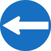 فقط عبور به چپ مجاز